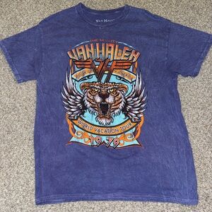 Van Halen Blue Graphic Women's Tee